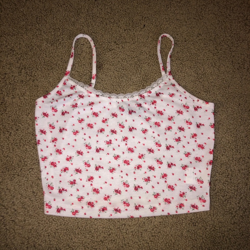 cute rose tank top